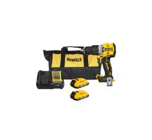 Kit taladro percutor 1/2" 20V DEWALT DCD806D2-B2