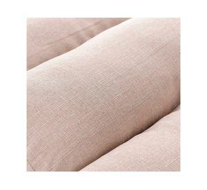 Sofá reclinable multifunción 1 cuerpo beige 56x198 cm