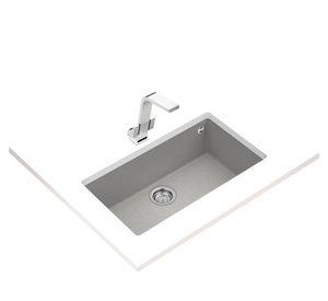 Lavaplatos Square 72.40 TG Stone gris 20x76x44 cm
