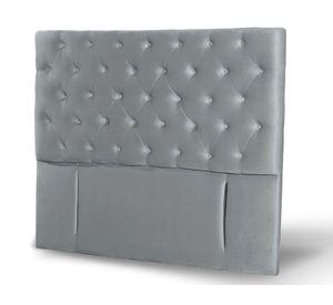 Respaldo King Florencia tela gris Latam Home