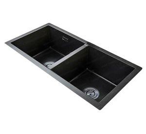 Lavaplatos empotrar Negro 78x43x25 cm