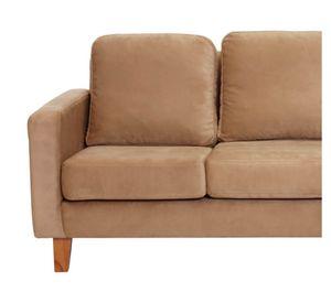 Sofá Venecia velvet beige