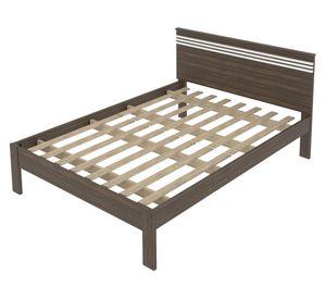 Marquesa Cama 2 plazas 195cm patas + velador Tecnomobili