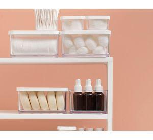 Pote hermètico 1 lt Clear blanco