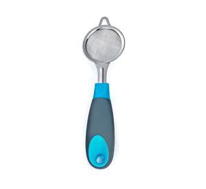 Mini colador celeste