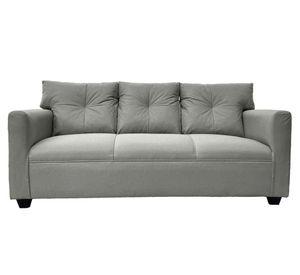 Sofá 3 cuerpos Mateo chenille PP gris