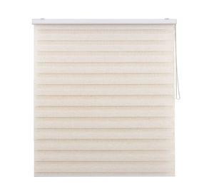 Cortina roller Dúo con cenefa 120x165 cm beige