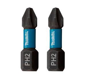 Punta Impact Black PH2 25 mm 2 un