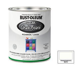 Esmalte al agua 887 ml Pizarrón transparente mate Rust-Oleum.
