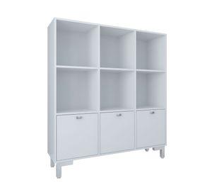 Biblioteca Practic blanco Be Design