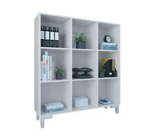 Biblioteca Practic blanco Be Design