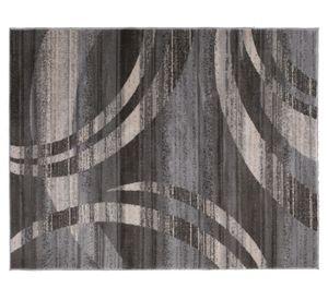 Alfombra 160x230 cm Heatset Qatar gris Idetex