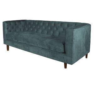 Sofá Brescia 3 cuerpos verde Latam Home
