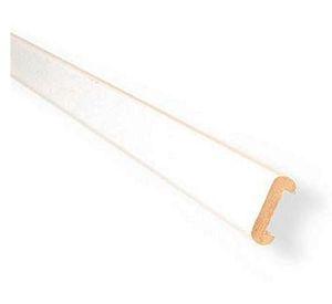 Solución de borde 15mm 2,44 m blanco Reperf