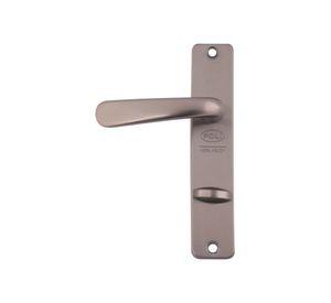 Cerradura embutir manilla baño/dormitorio clásica Poli