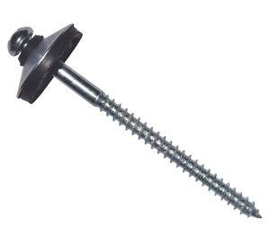 Tornillo para techo con sello 2 1/2" 100 unidades