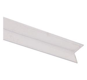 Esquinero 122 x 2,2 x 2,2 cm transparente Dvp