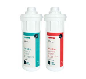 Pre filtros PP5 micras y carbón 2 unidades Vigahome