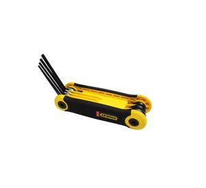 Juego llaves hexagonales 8 piezas 1,5-8 mm Stanley