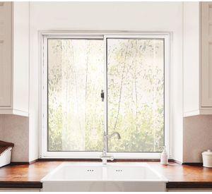 Ventana Aluminio 100x100 cm Corredera Blanca