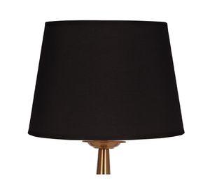 Lámpara sobremesa 1L E27 Herat negro Abitare