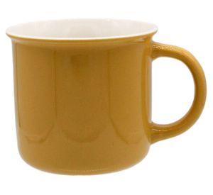 Tazón borde porcelana amarillo