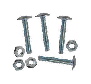 Perno cabeza lenteja con tuerca M4x20 y 30 4 un.