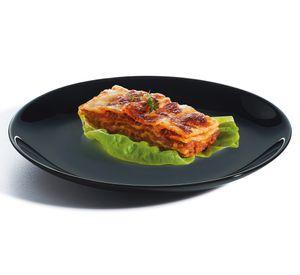 Plato opal 1 pieza 27 cm Diwali negro