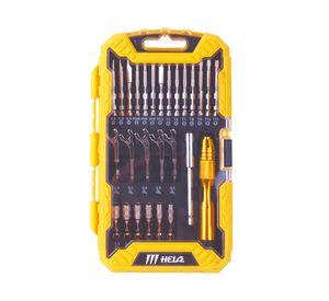 Set armado PC Gamer 27 piezas amarillo