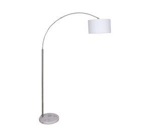 Lámpara pie E27 1L Marbel arc