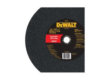 Disco corte metal 14'' x 3/32'' x 1'' DW0014