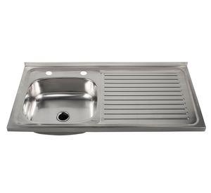 Lavaplatos sobreponer derecha 100 cm Briggs