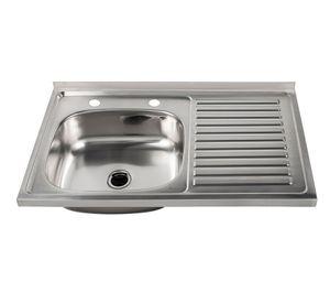 Lavaplatos sobreponer derecha 80 cm Briggs