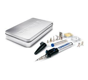 Pirograbador soldador a gas Versatip + 12 accesorios Dremel
