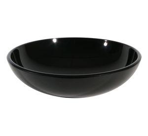 Lavamano sobreponer 42 cm negro