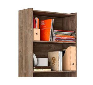 Librero Chicago canela Home Mobili