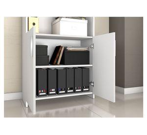 Librero Belice blanco Home Mobili