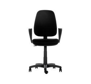 Silla de escritorio Rudy alta con brazo negro Contatto