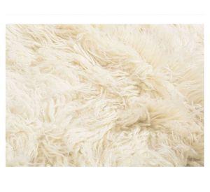 Alfombra 140x200 cm Flokati beige Dib