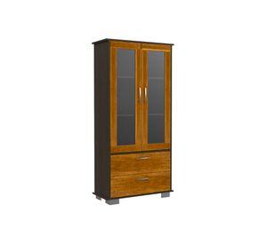 Vitrina 2 puertas 2 cajones Classic color TuHome