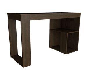 Escritorio Astana + archivador Office wengue negro/wengue TuHome