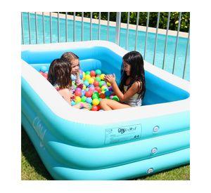 Piscina inflable 850 litros 150x90x50 cm Glowup