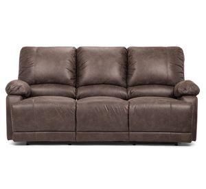 Sofá reclinable 3 cuerpos Bucarest café Rosen