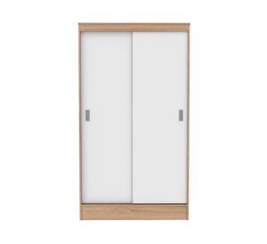 Clóset 2 puertas Caburgua melamina blanco olmo