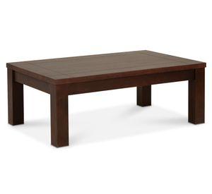 Mesa de centro rectangular Ñuble chocolate