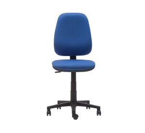 Silla de escritorio Rudy alta azul Contatto