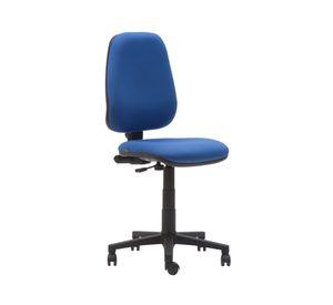 Silla de escritorio Rudy alta azul Contatto