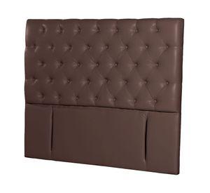 Respaldo 2 plazas Florencia pu chocolate Latam Home