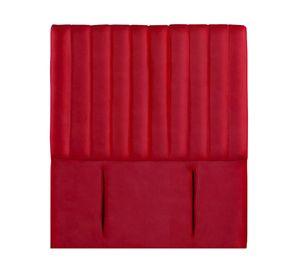 Respaldo 1 plaza Sorrento cuero rojo Latam Home