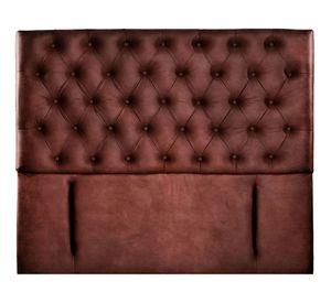 Respaldo 2 plazas Florencia cuero café Latam Home